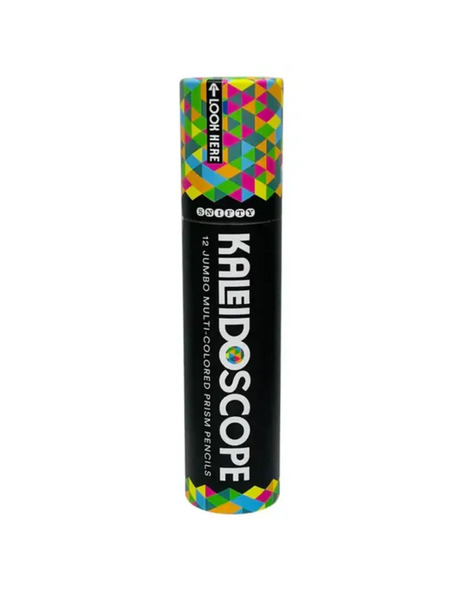 Snifty Kaleidoscope 12 Jumbo Multi-Colored Prism Pencils