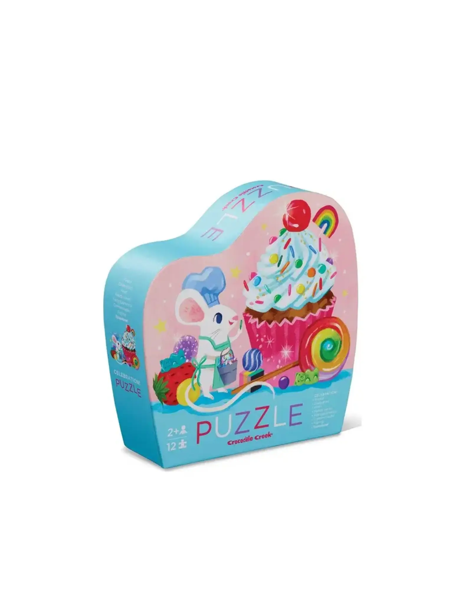 Crocodile Creek 12 Piece Mini Puzzle Celebration