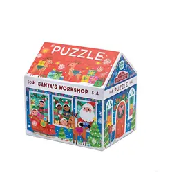 Crocodile Creek 50 Pieces Holiday Puzzle Santa's Workshop