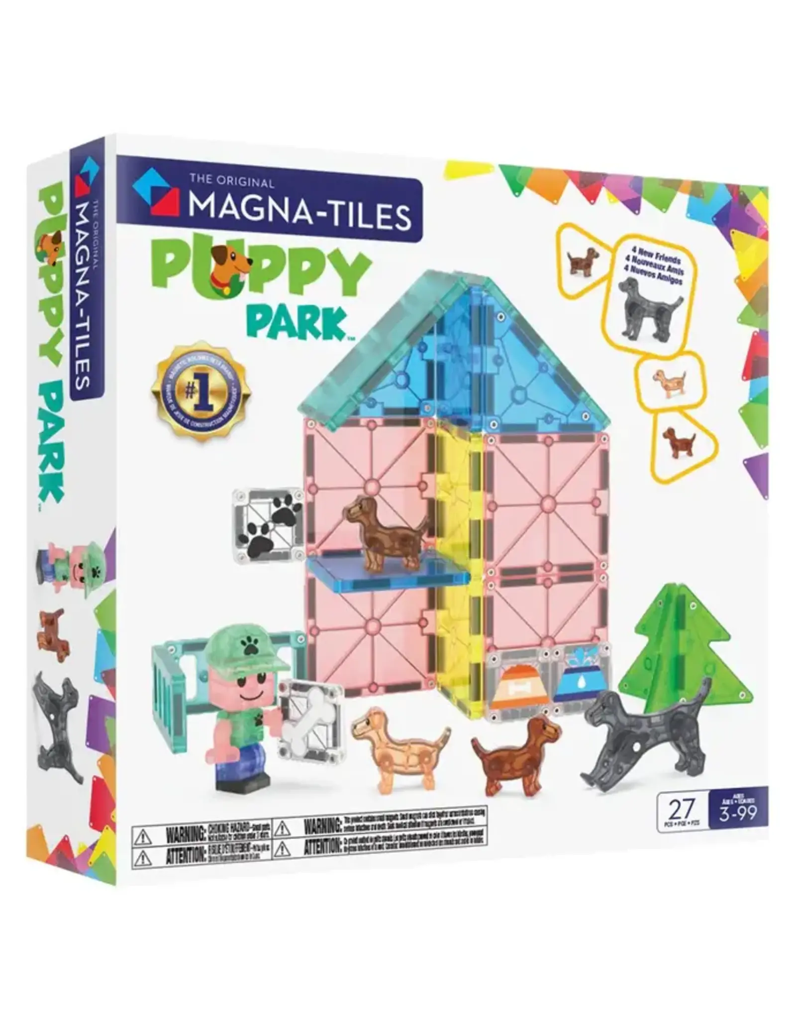 Magna-Tiles Magna Tiles Puppy Park 27 Pieces