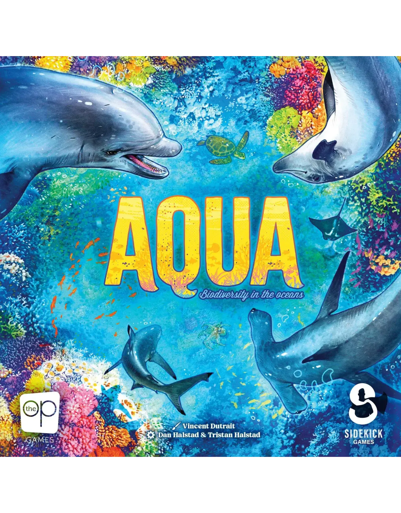 USAopoly Aqua Biodiversity In The Oceans Game