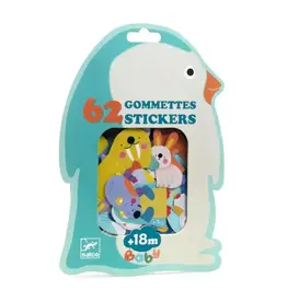 Djeco Ice Field Animals Baby Stickers