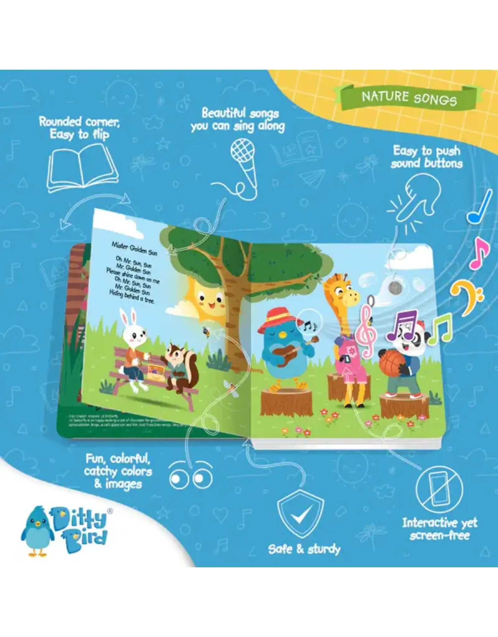 Ditty Bird Ditty Bird Baby Sound Book Nature Songs