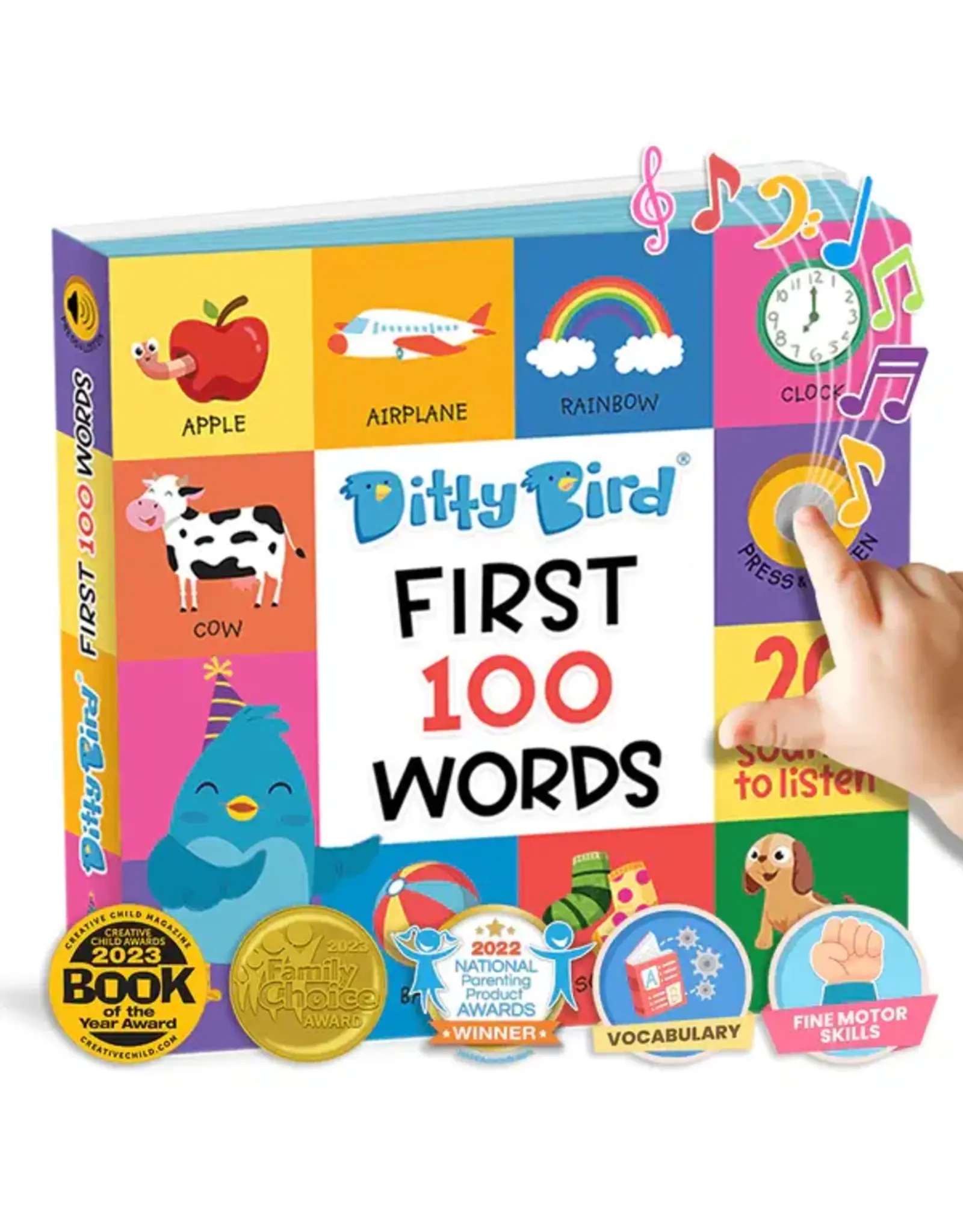 Ditty Bird First 100 Words Sound Book
