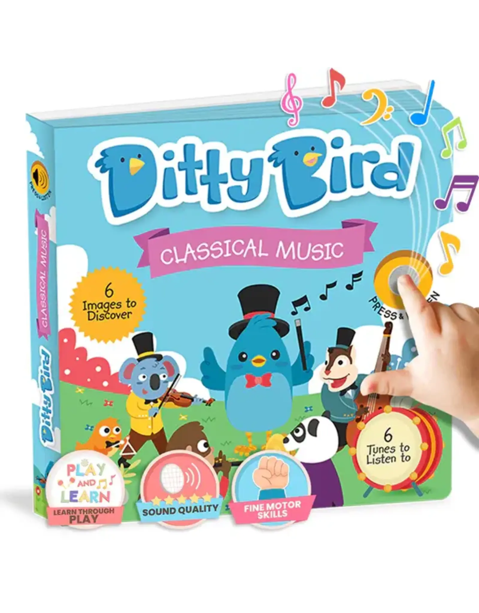Ditty Bird Ditty Bird Baby Sound Book Classical Music