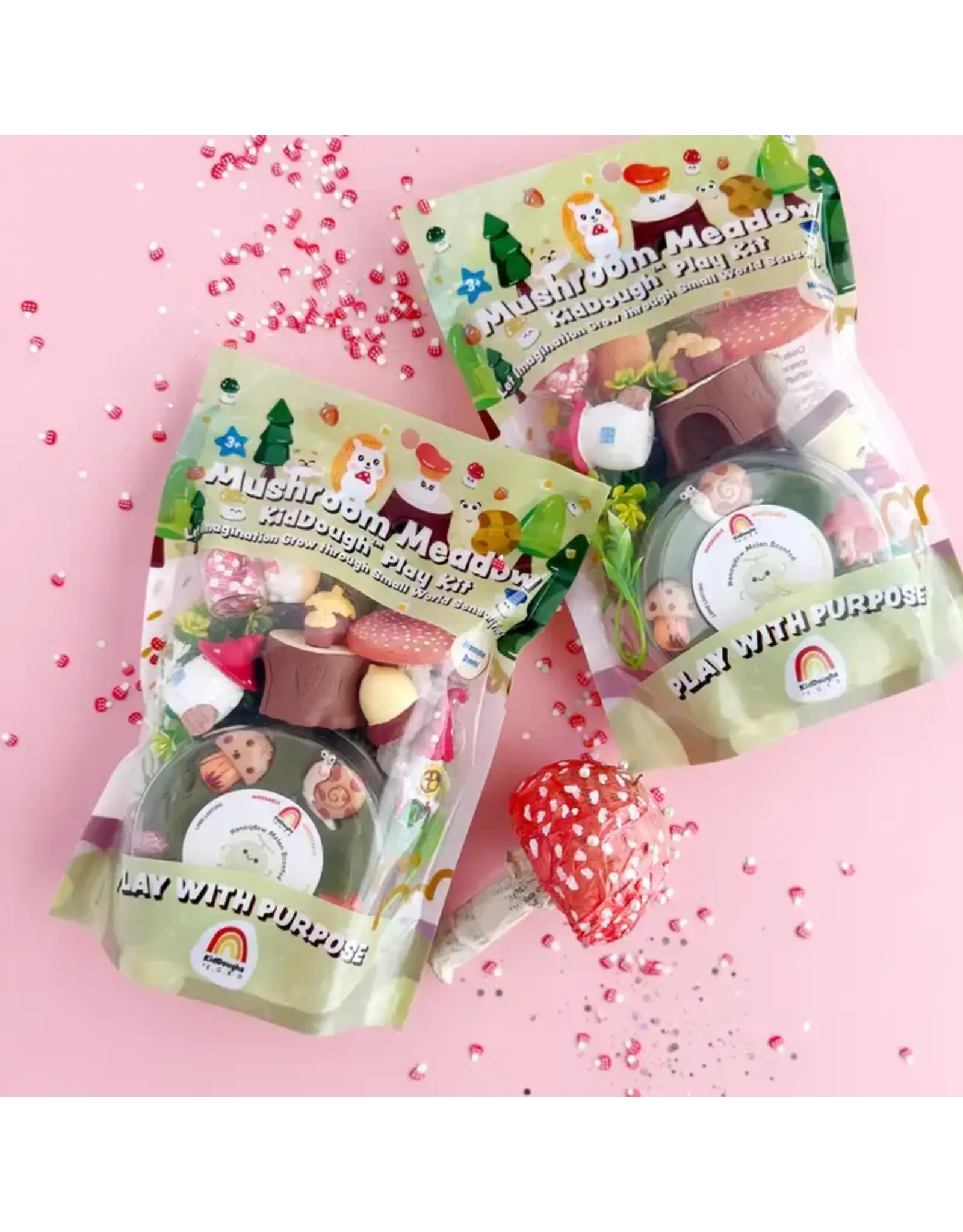 Earth Grown KidDoughs Mushroom Meadow KidDough Play Kit