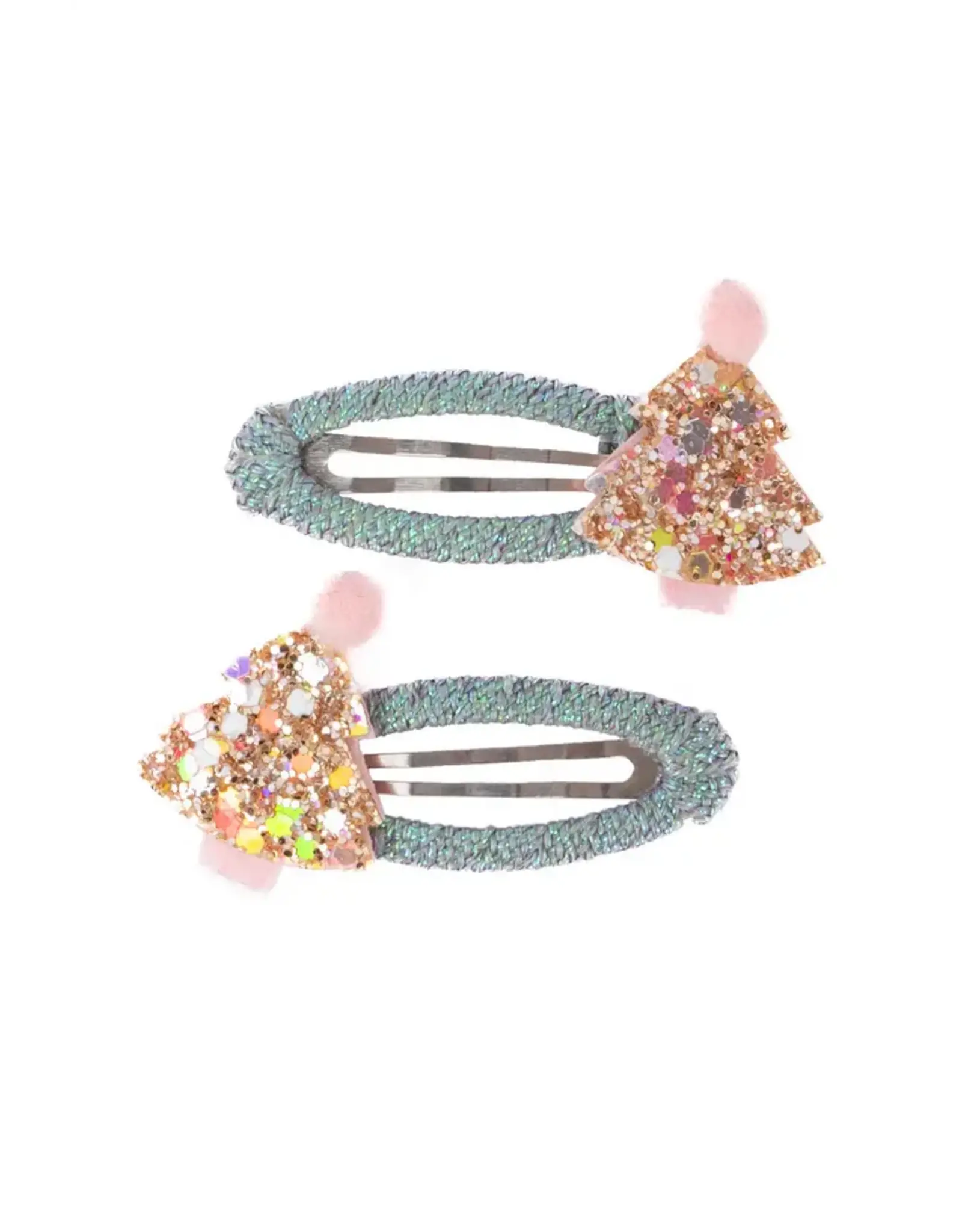 Great Pretenders Minty Christmas Holiday Hair Clip  2 Pieces
