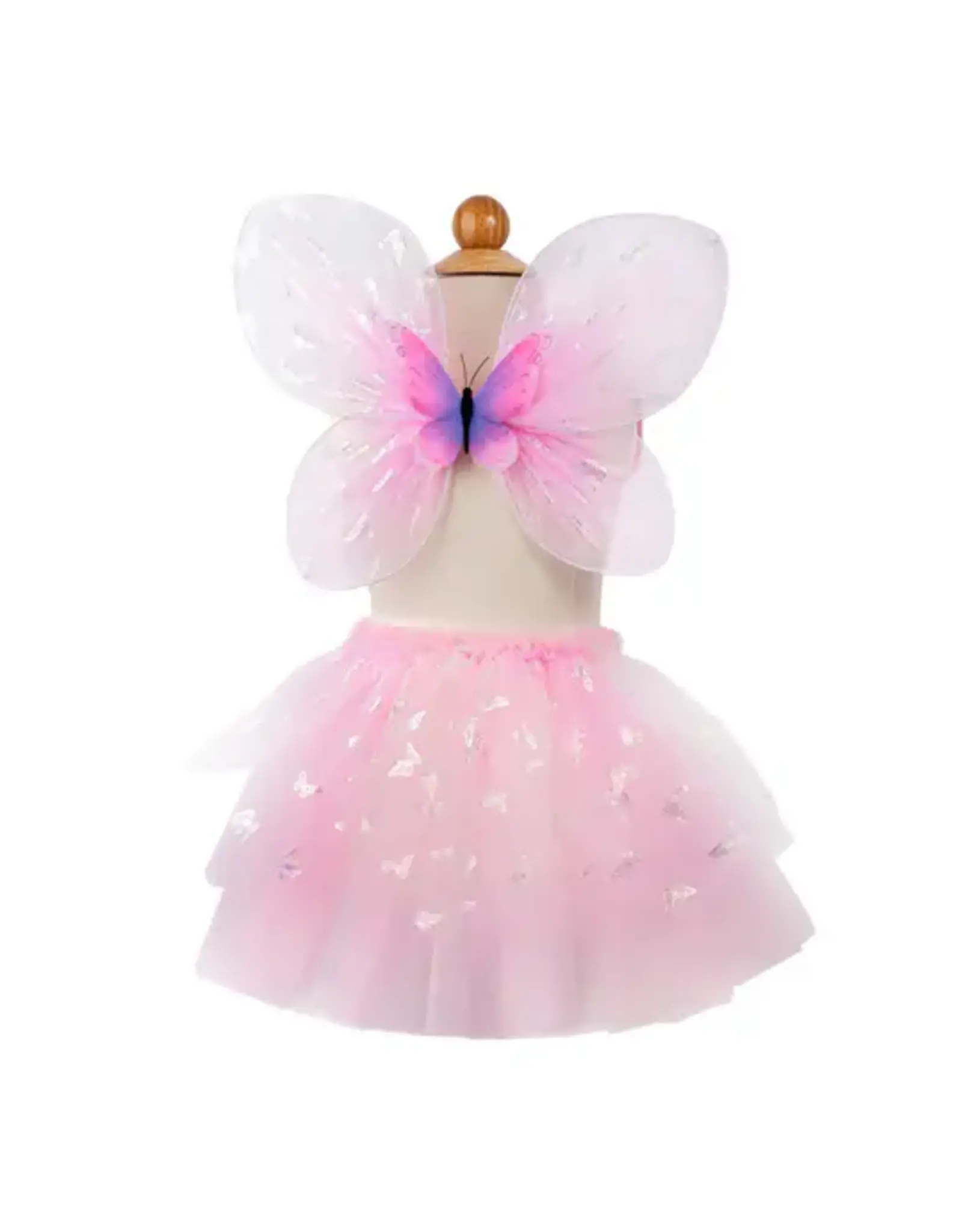 Great Pretenders Flutter Butterfly Skirt & Wings Pink