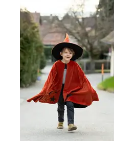 Great Pretenders Autumn Embers Wizard Cape and Hat Size 4-6