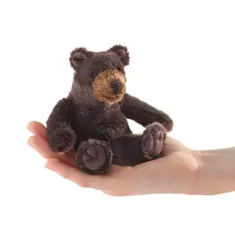Folkmanis Mini Brown Bear Finger Puppet