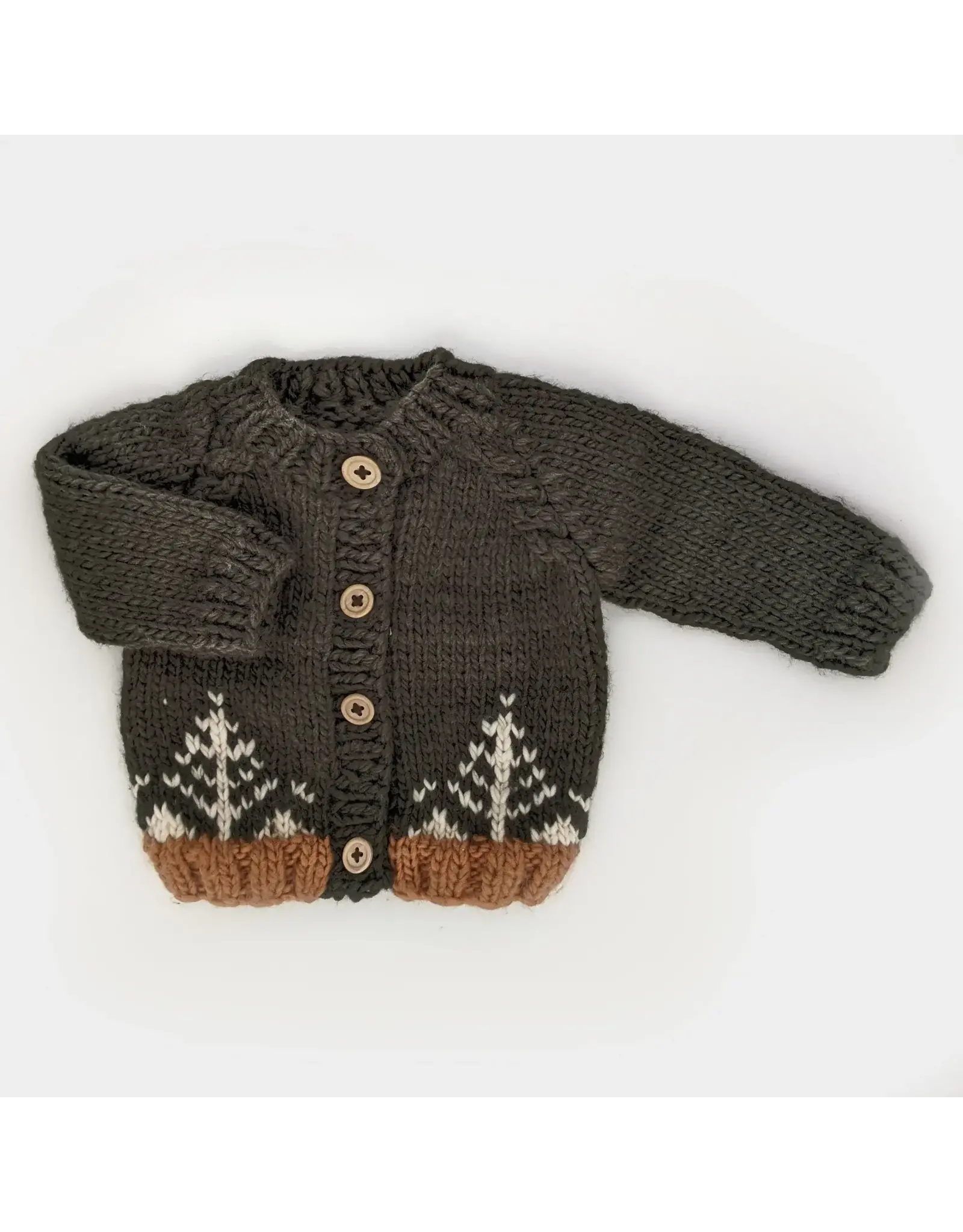 Huggalugs Forest Loden Cardigan Sweater Baby & Toddler