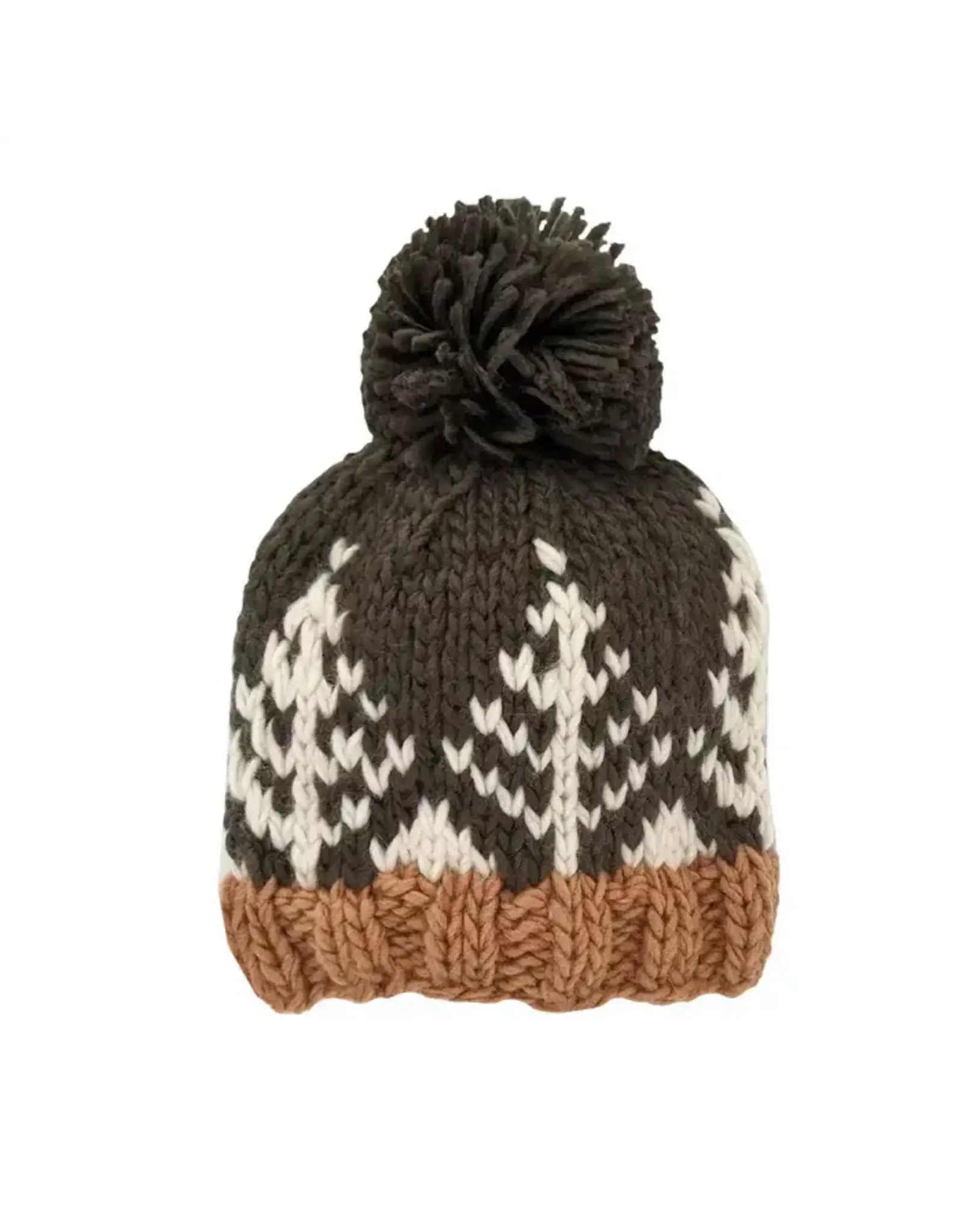 Huggalugs Forest Knit Beanie Hat Loden Baby & Kids Medium