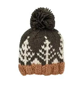 Huggalugs Forest Knit Beanie Hat Loden Baby & Kids Medium