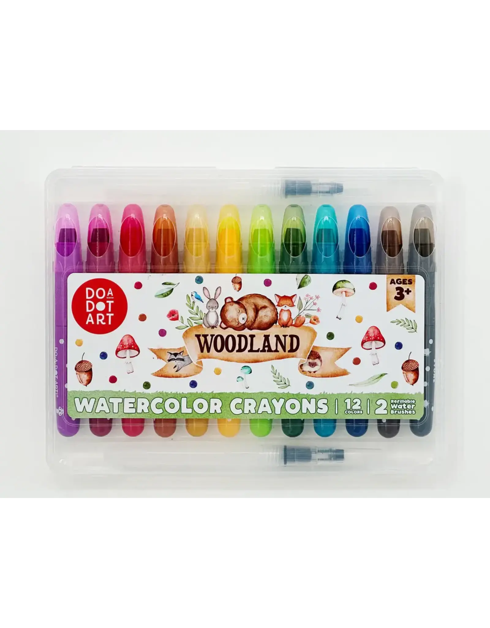Do-A-Dot Art! Woodland Watercolor Crayons 2 Refill Brushes
