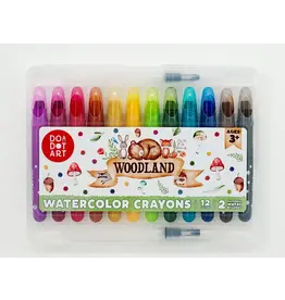 Do-A-Dot Art! Woodland Watercolor Crayons 2 Refill Brushes