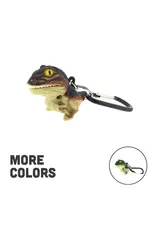 Big Discoveries WildLight Animal Carabiner Flashlight Green T-Rex