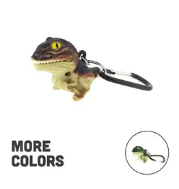 Big Discoveries WildLight Animal Carabiner Flashlight Green T-Rex
