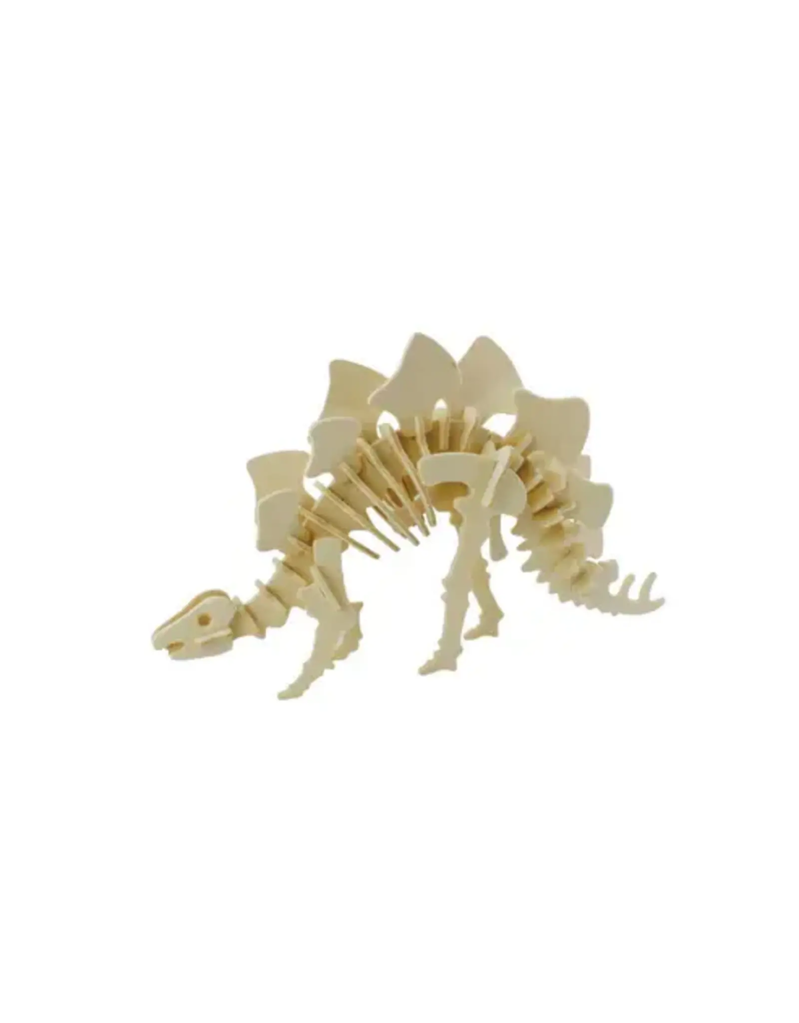 Hands Craft 3D Wooden Puzzle & Paint Stegosaurus