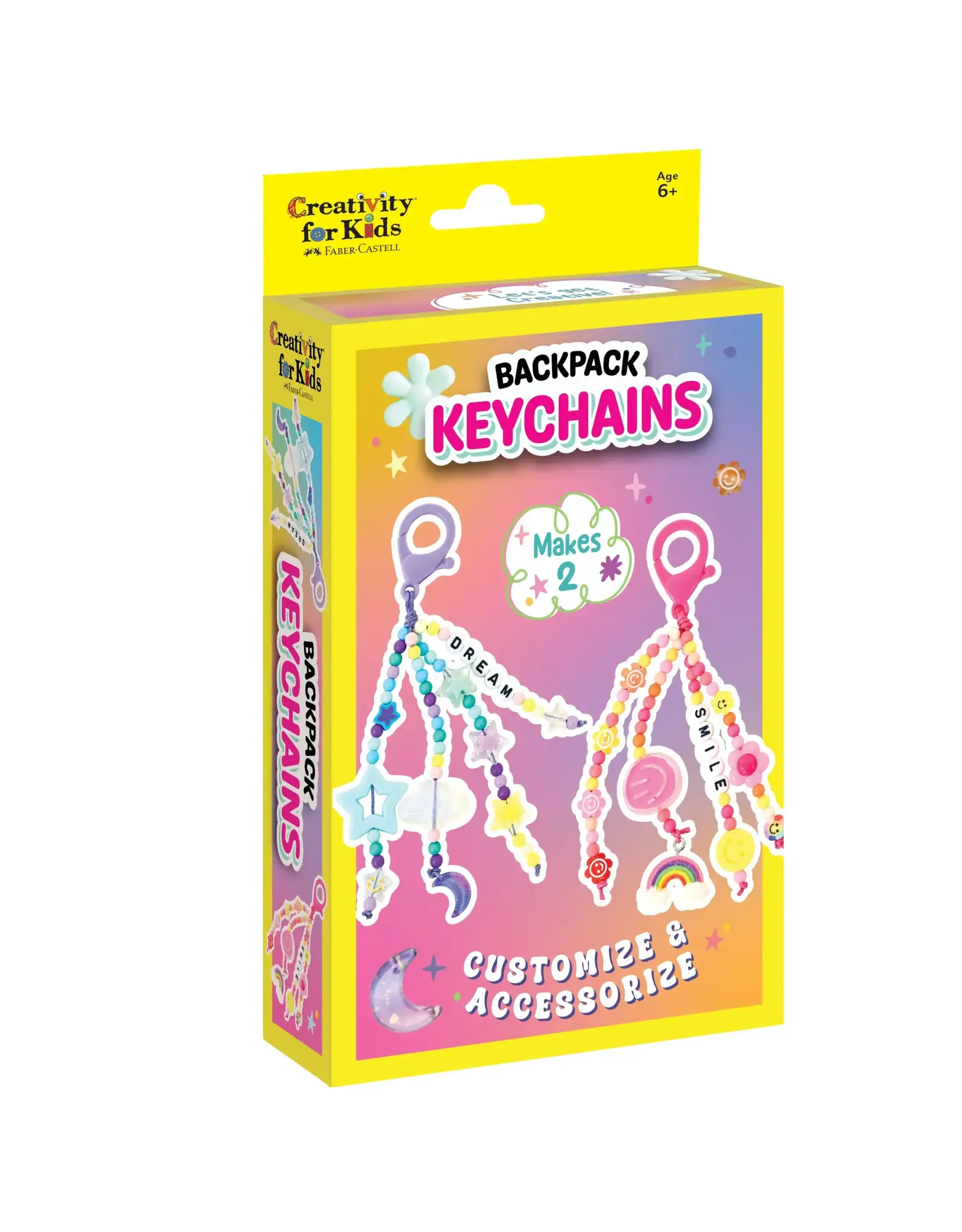 Creativity For Kids Mini Kit Backpack Keychain