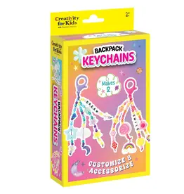 Creativity For Kids Mini Kit Backpack Keychain