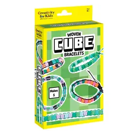 Creativity For Kids Mini Woven Cube Bracelets