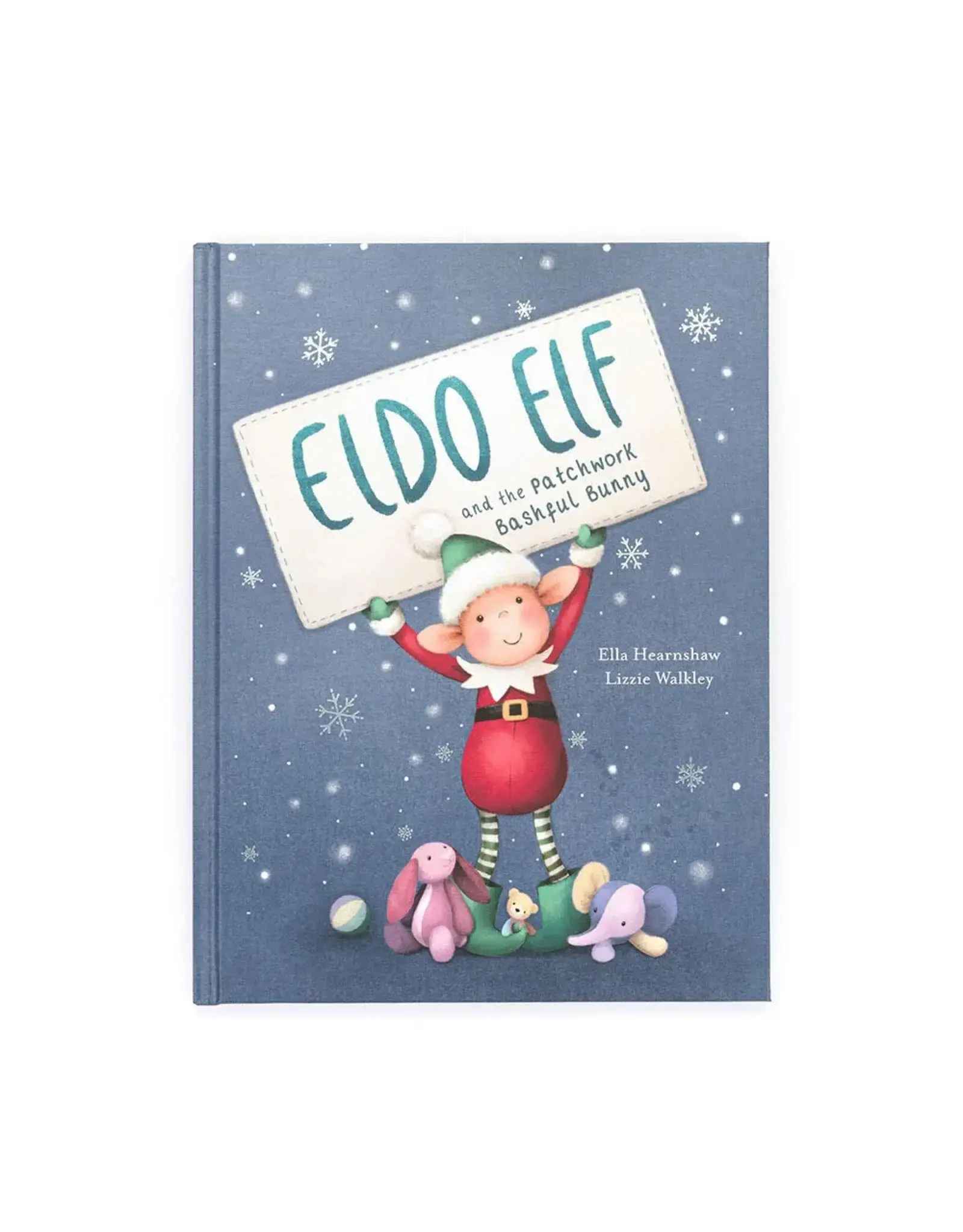 Jellycat Eldo Elf and the Patchwork Bashful Bunny Book