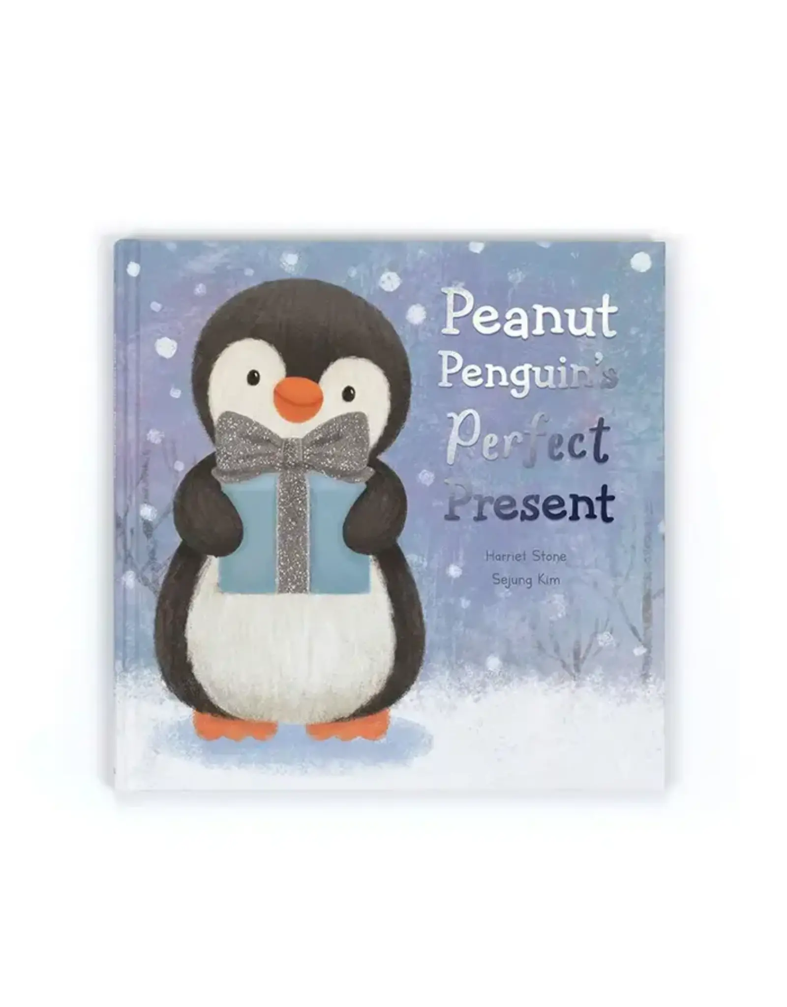 Jellycat Peanut Penguin's Perfect Present Book