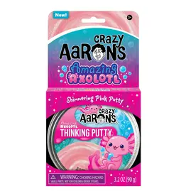 Crazy Aaron's Putty World Amazing Axolotl Full Size 4" Thinking Putty Tin