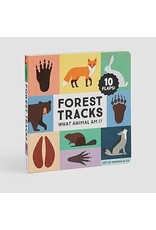 Raincoast Books Forest Tracks: What Animal Am I? Lift-the-Flap Board Book