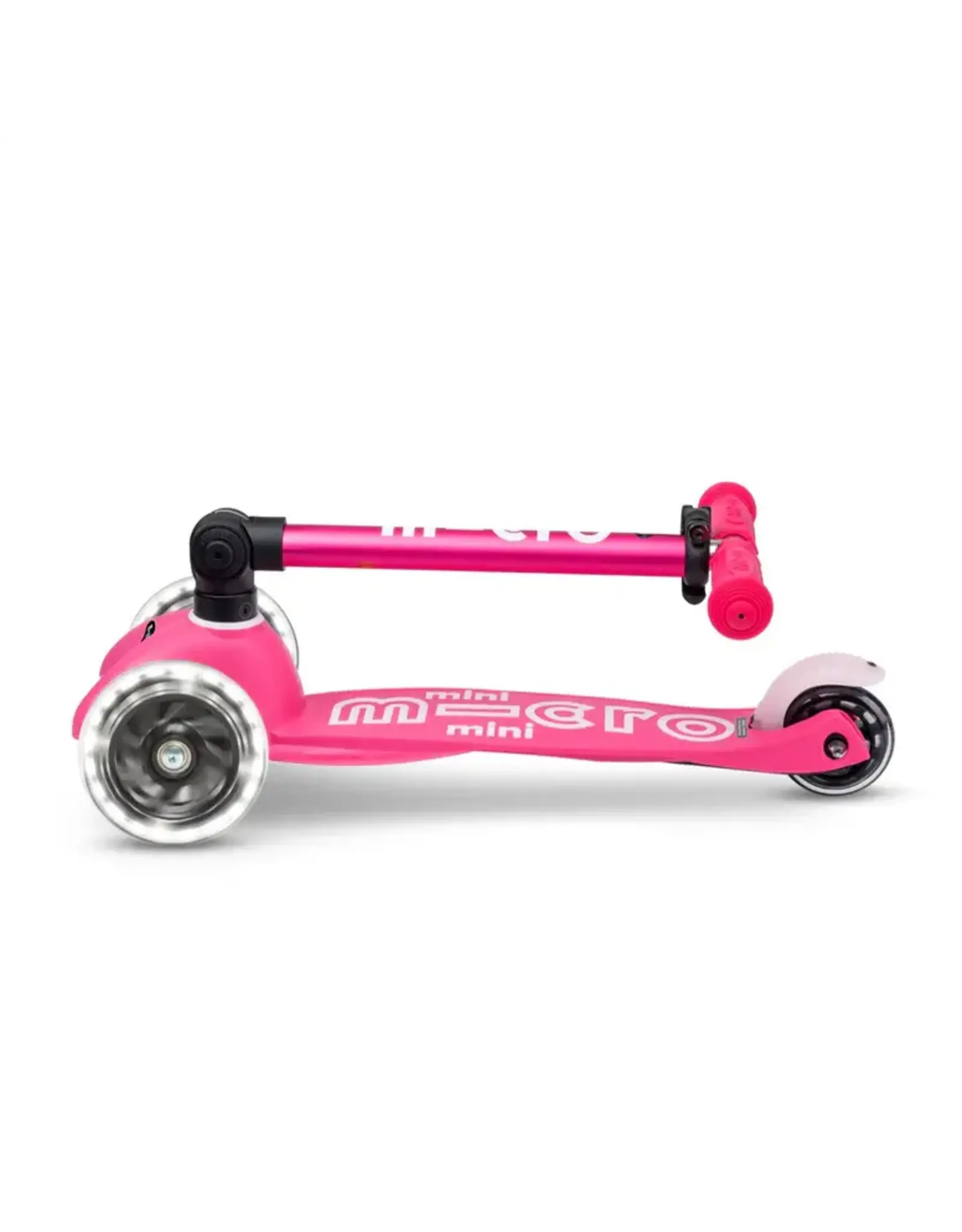 Micro Kickboard Micro Mini Foldable LED Scooter Pink