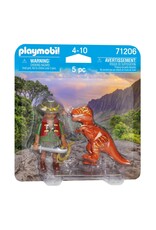 Playmobil Adventurer with T-Rex