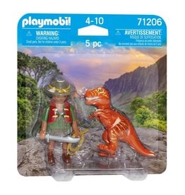 Playmobil Adventurer with T-Rex