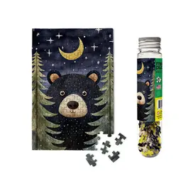 Micropuzzles Forest Bear Wildlife Mini Jigsaw Puzzle