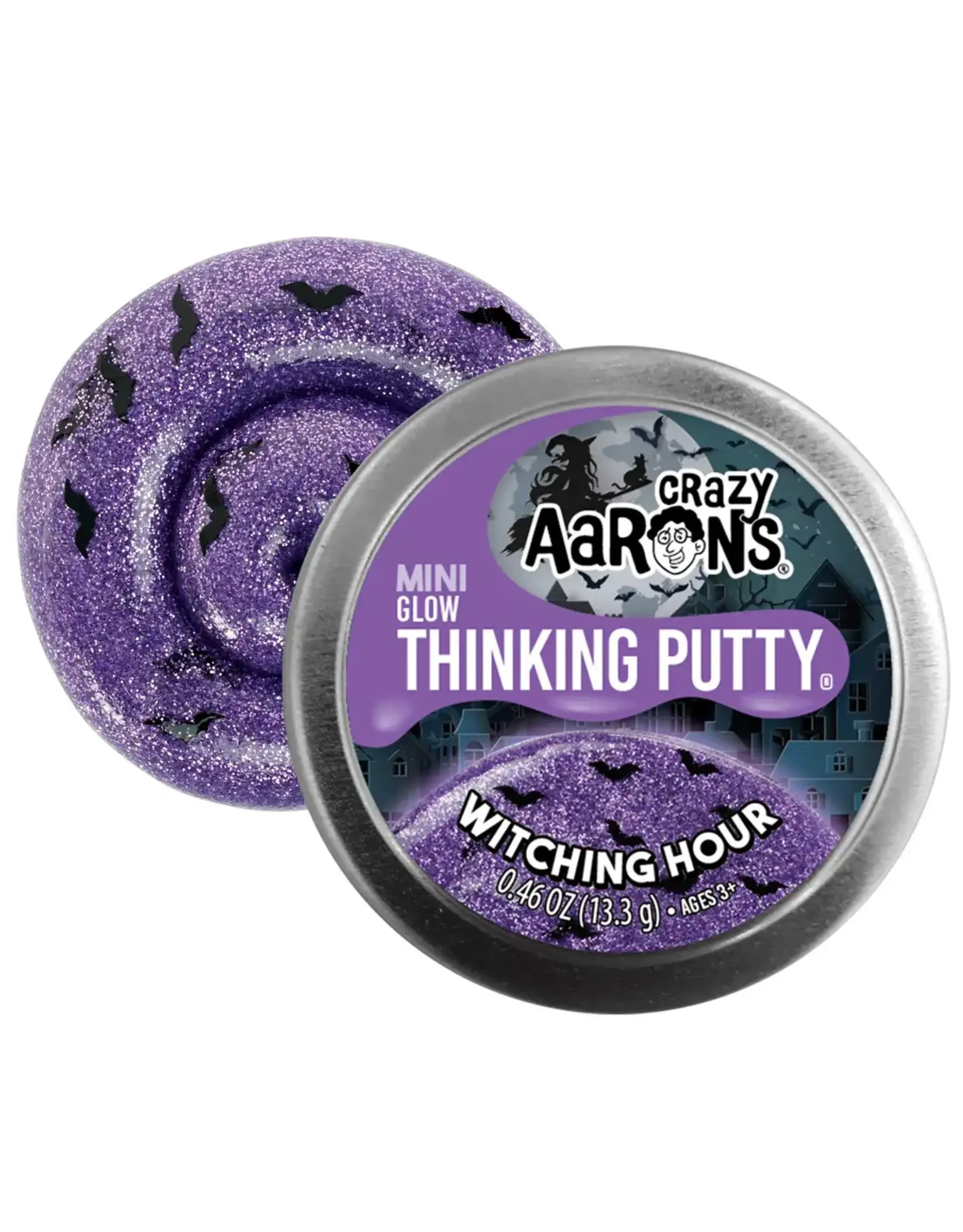 Crazy Aaron's Putty World Mini Witching Hour 2" Thinking Putty Tin