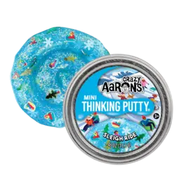 Crazy Aaron's Putty World Mini Sleigh Ride 2" Thinking Putty Tin