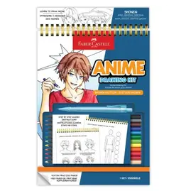 Faber Castell Anime Drawing Kit Shonen Edition
