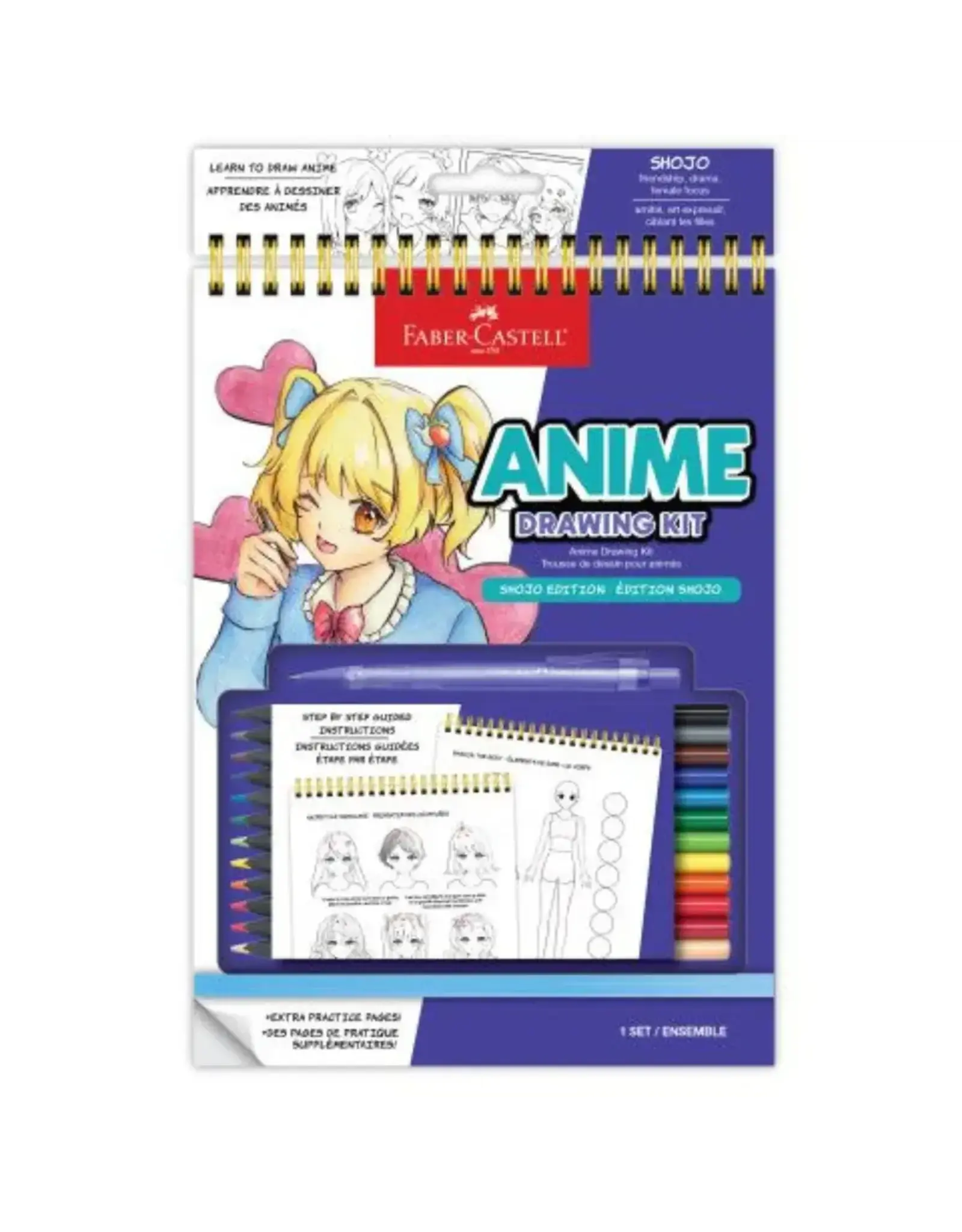 Faber Castell Anime Drawing Kit Shojo Edition