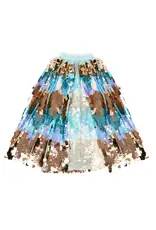 Great Pretenders The 5th Avenue Pailette Cape Mermalicious Size 4-6