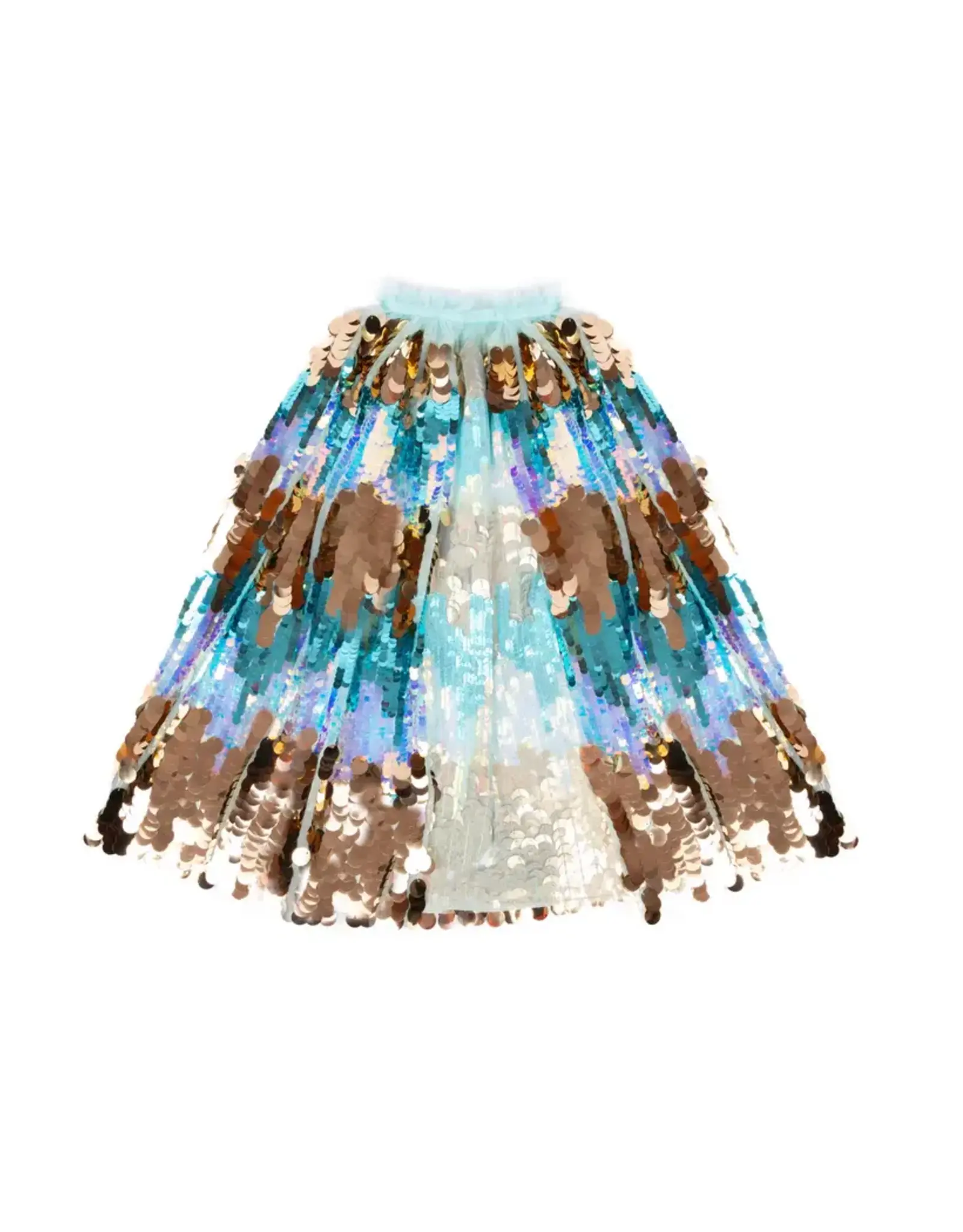 Great Pretenders The 5th Avenue Pailette Cape Mermalicious Size 4-6