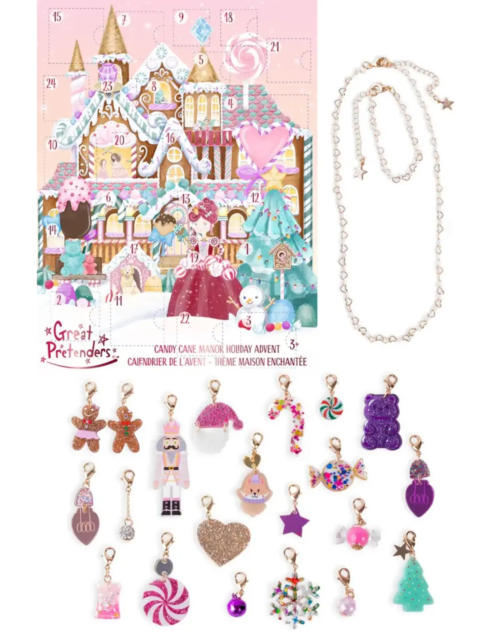 Great Pretenders Candy Cane Manor Holiday Advent Calendar