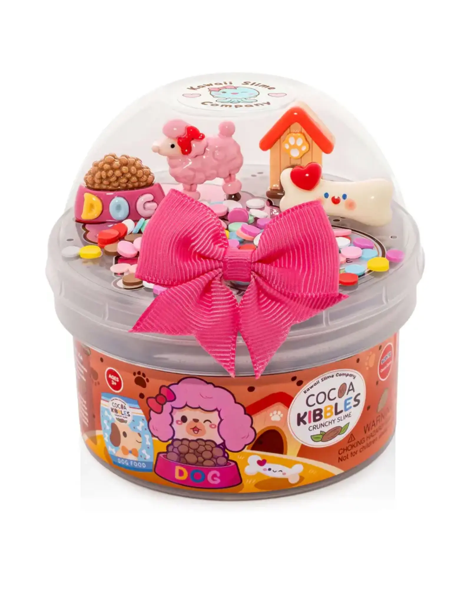 Kawaii Slime Cocoa Kibbles Crunchy Slime