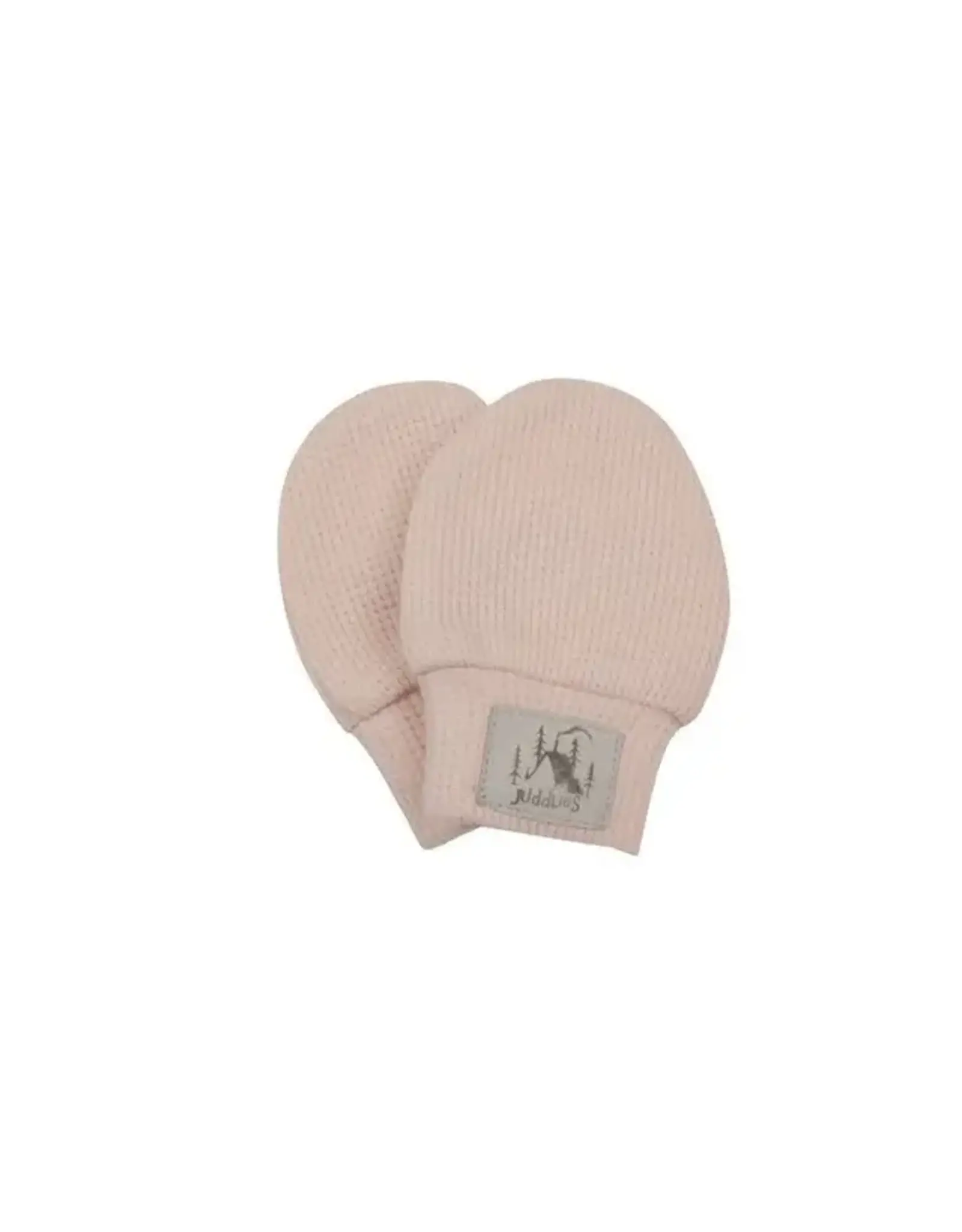 Juddlies Mini Waffles Scratch Mitts 2 Pack Pink