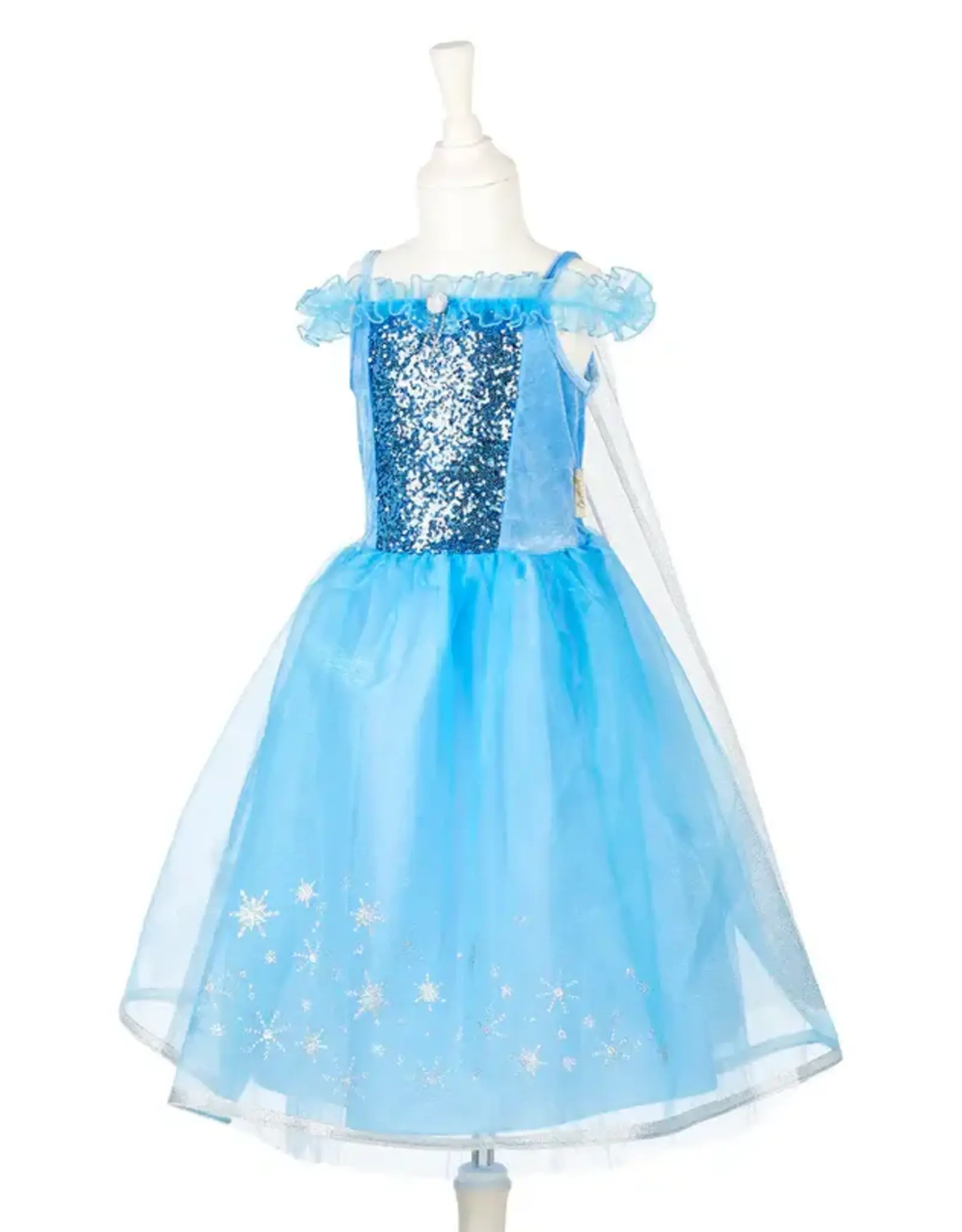 Speedy Monkey Ice Queen Dress Costume 5-7