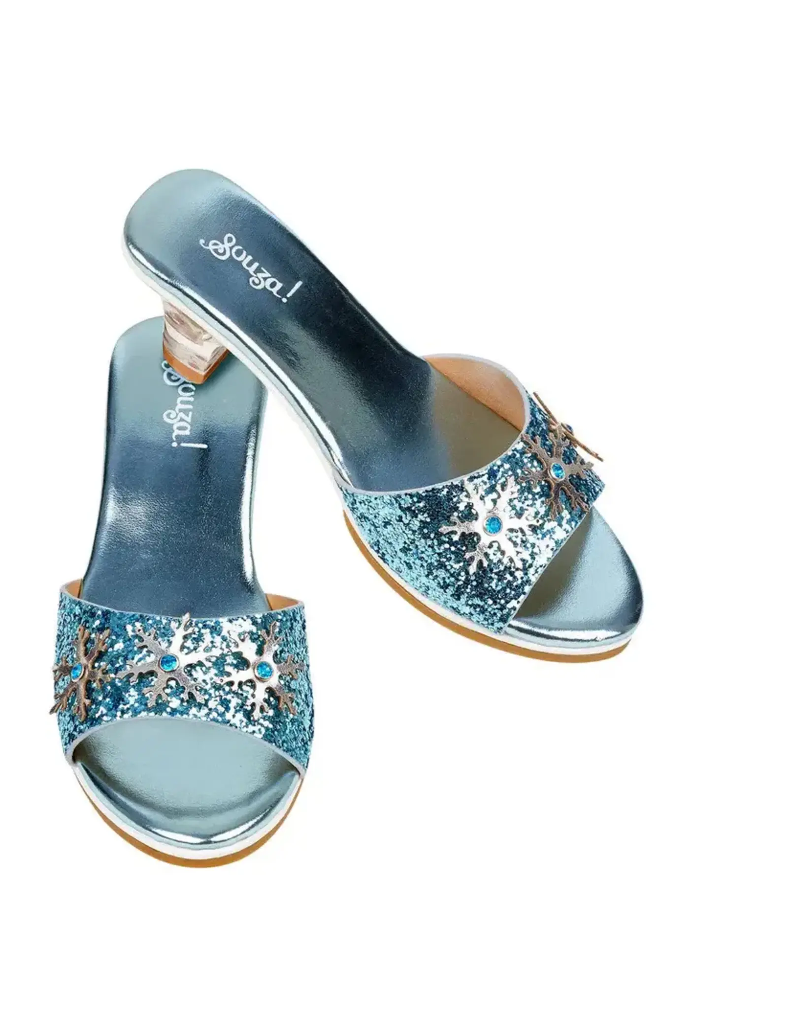 Souza Ice Queen Slipper High-Heel Blue Size 8-9