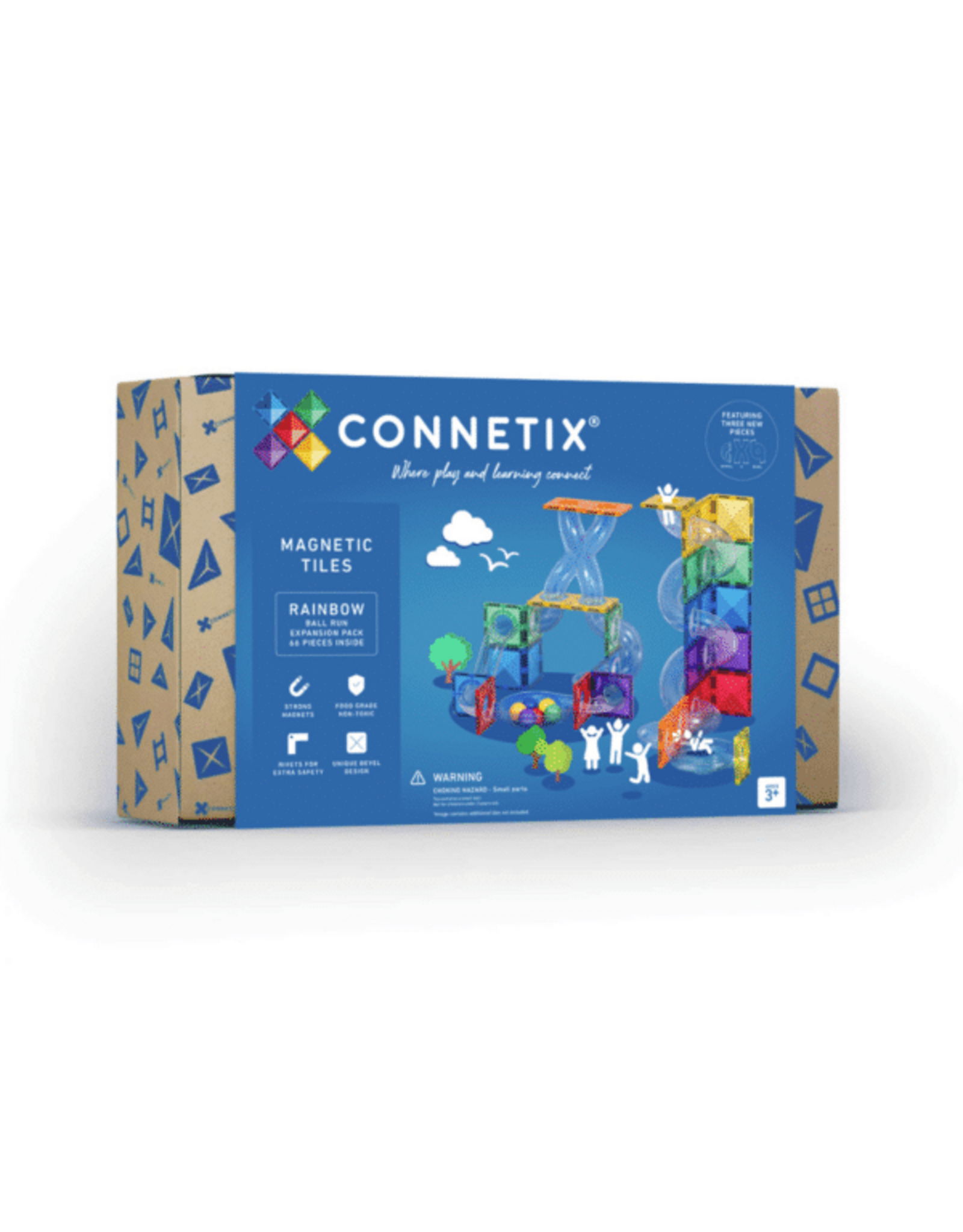 Connetix Rainbow Run Expansion Pack 66 Piece