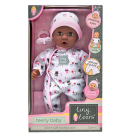 Tiny Tears Baby Soft Doll Brown Eyes Large