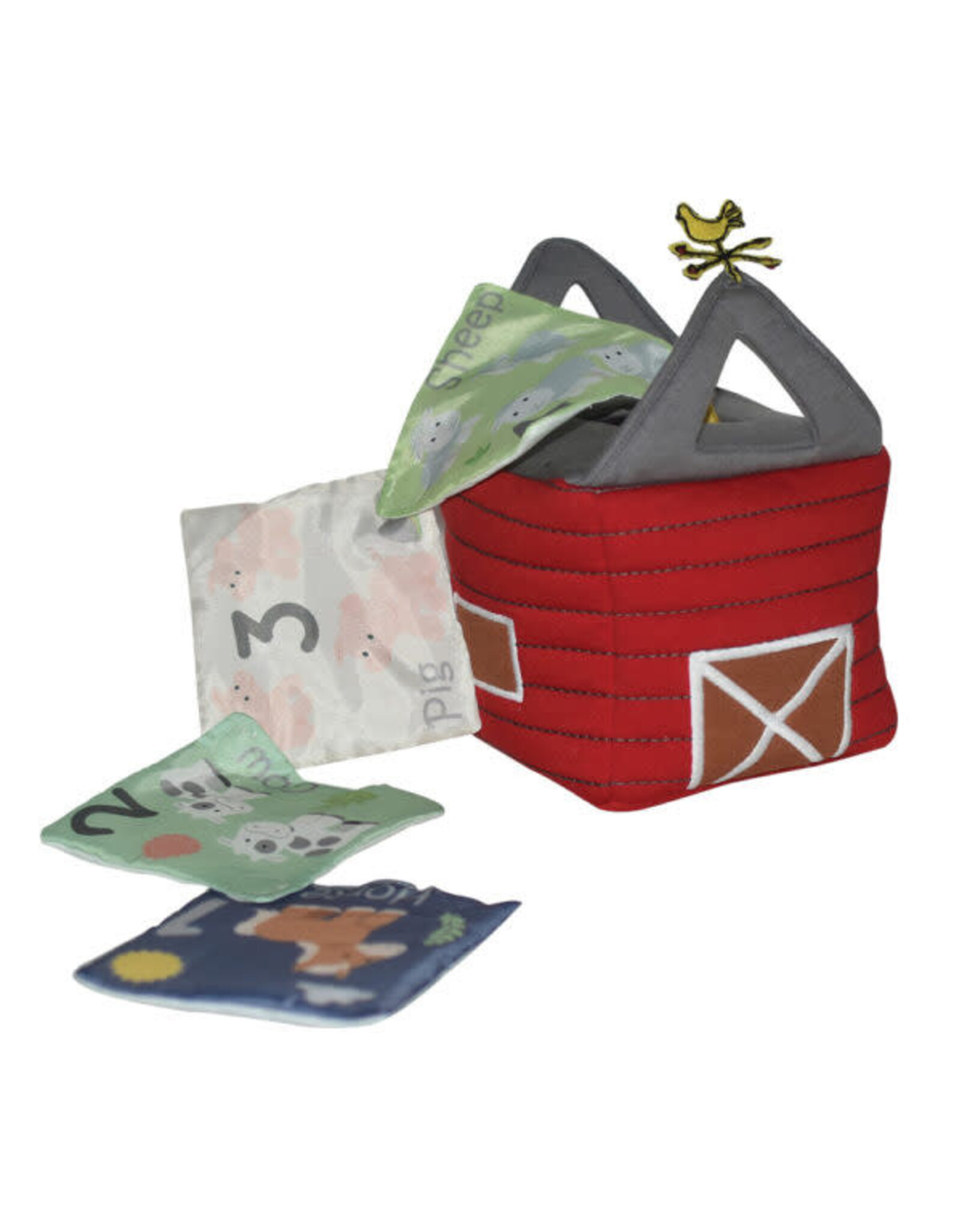 Tikiri Farm House Wonder Cube With Animal Scrunchies