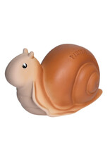 Tikiri Snail Natural Rubber Toy