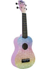 Amahi Amahi Rainbow Glitter Ukulele, Soprano