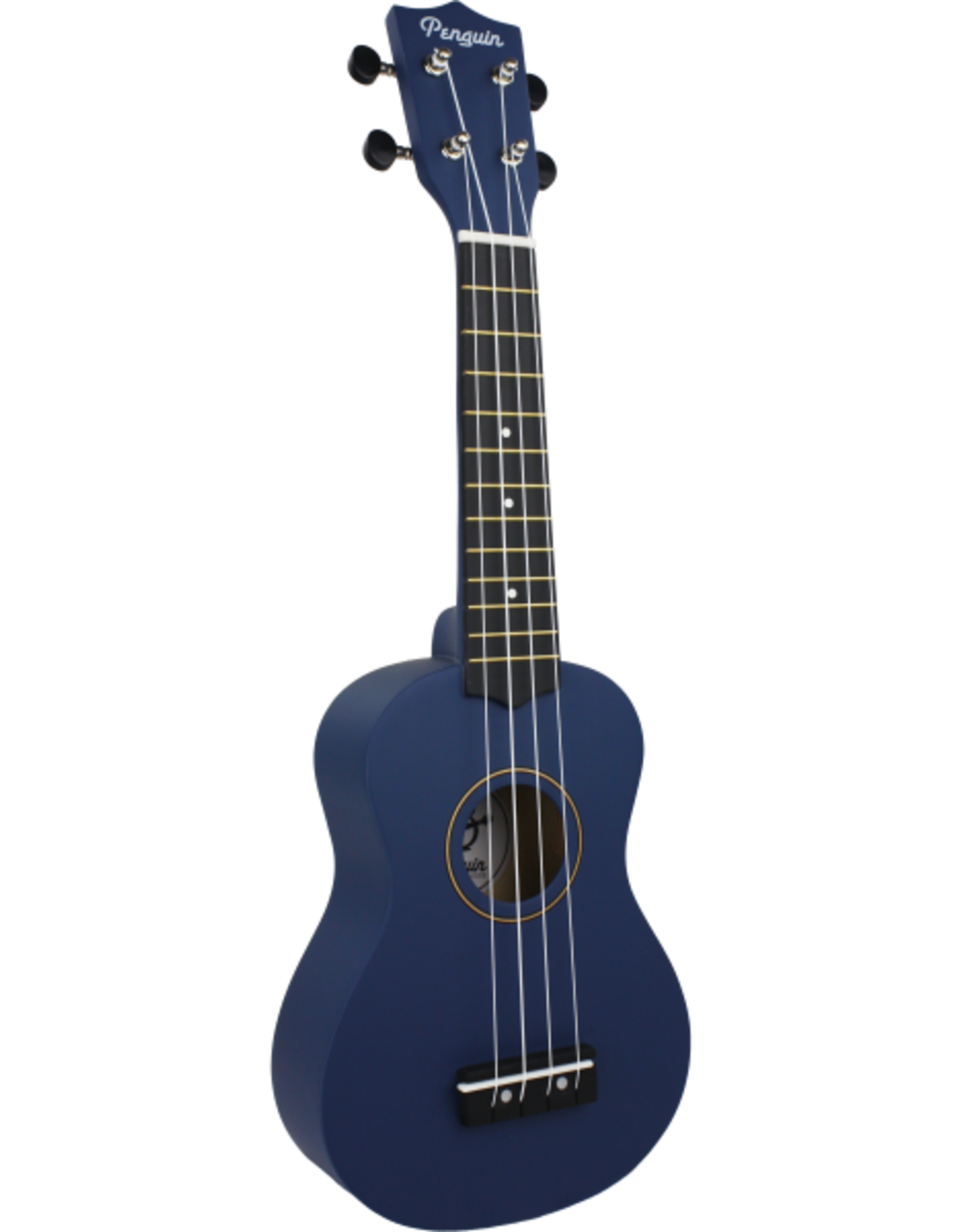 Amahi Penguin Tropical Nautical Blue Ukulele, Soprano